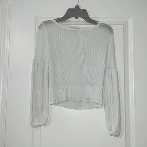 Quarter link crop top